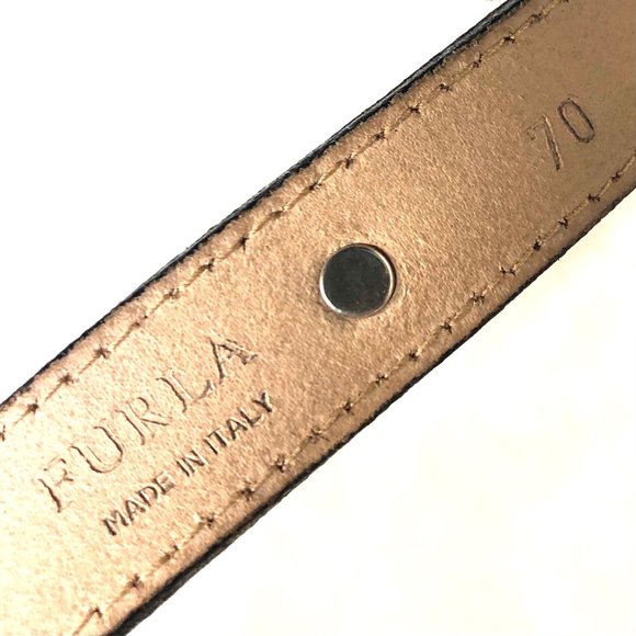 Furla Elephant Alligator Embossed Belt - Picture 8 of 8